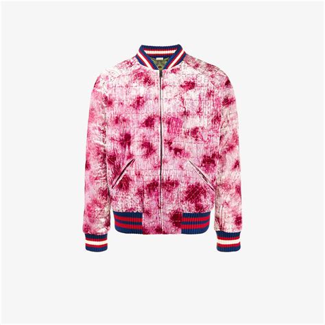 gucci pink bomber jacket|Gucci bomber jacket in kenya.